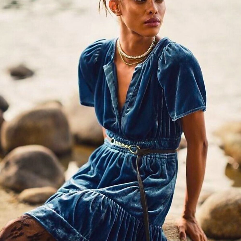 The Somerset Mini Dress: Velvet Edition